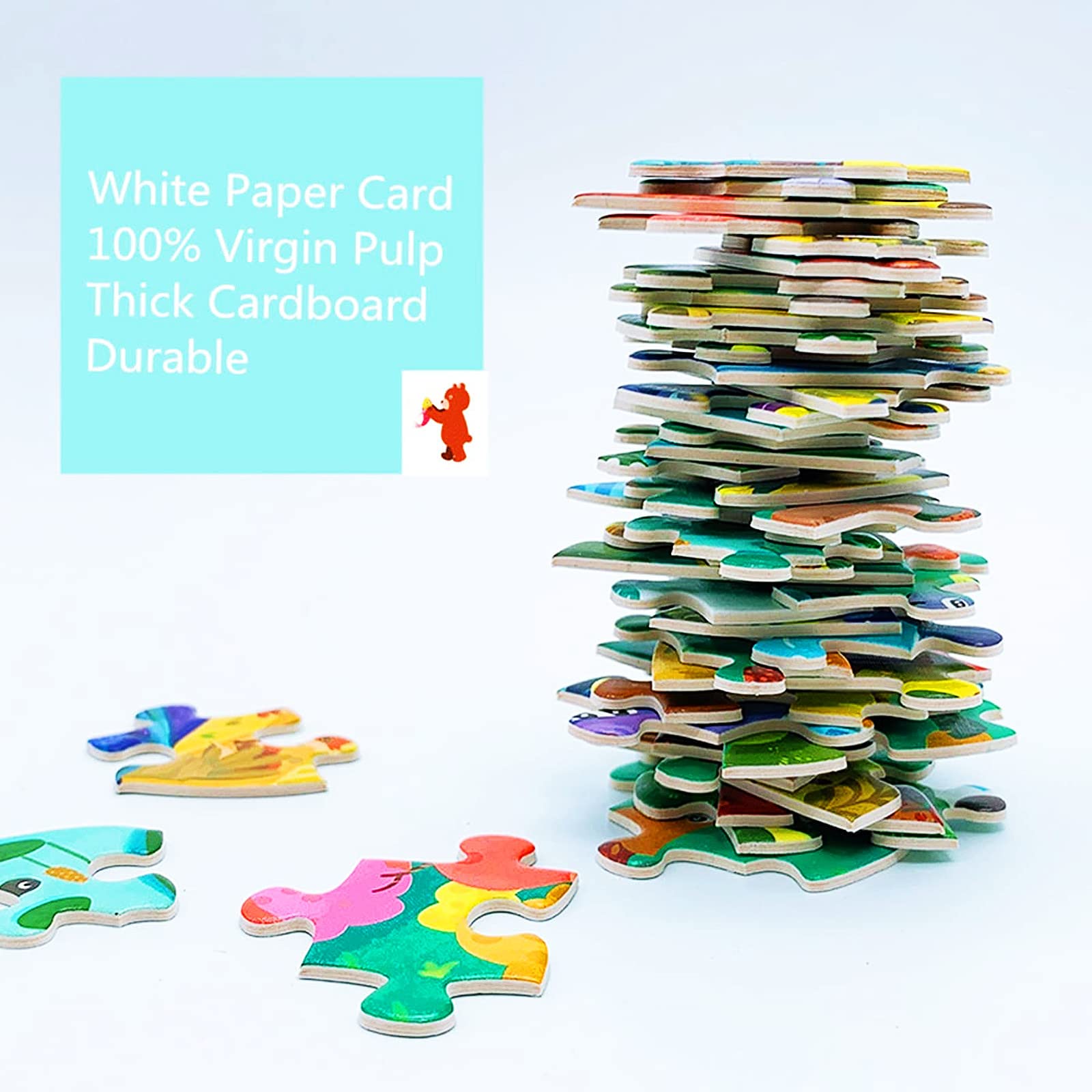 Amazon | GAYISIC パズル 子供用 8-10歳 カメ 136ピース 象 200ピース